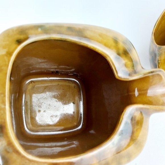 𝅺Mid modern century water pitcher and creamer - Picture 4 of 9